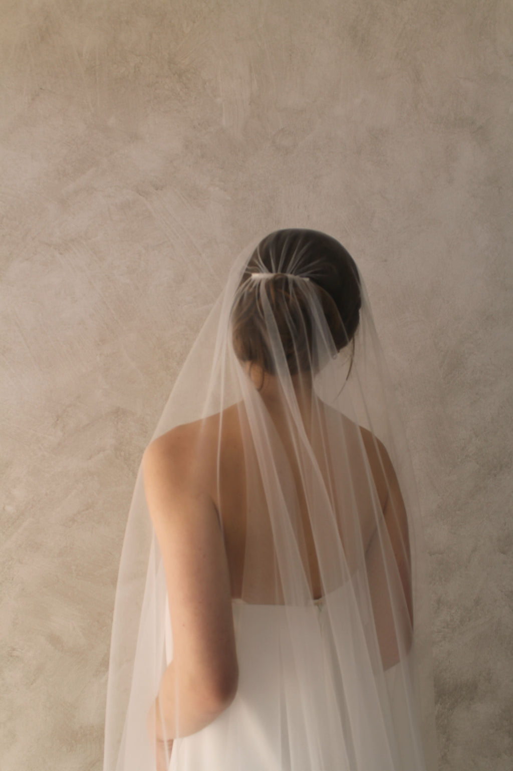 Bianca Veil with Chantilly Lace